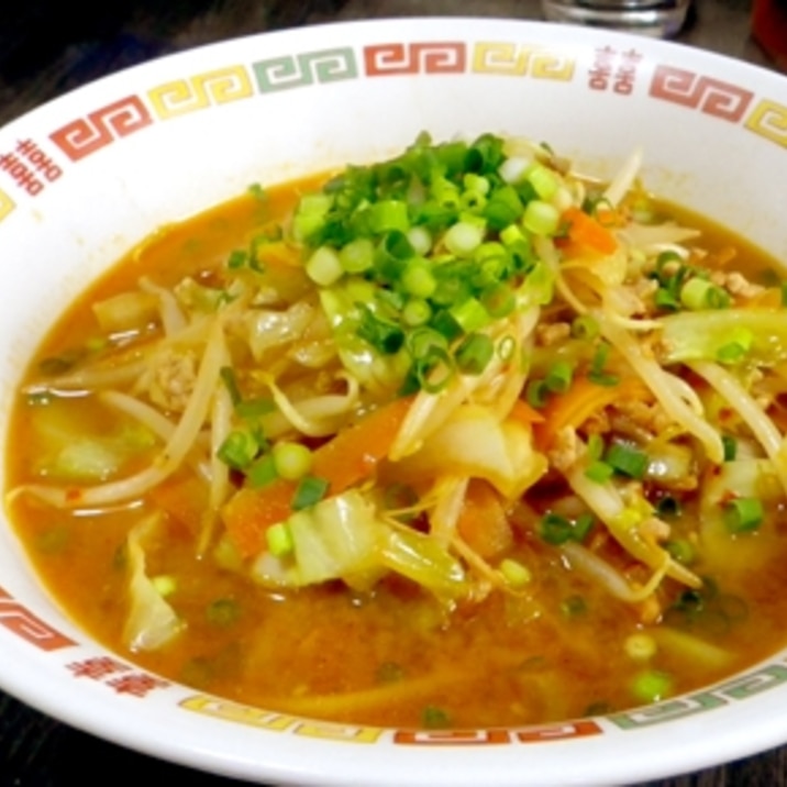 香ばしく美味しい「焦がし味噌ラーメン」